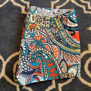 J. Crew Moonglow Paisley Shorts